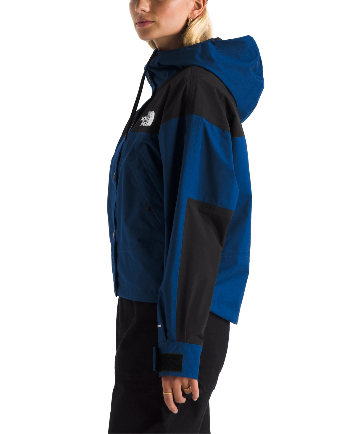 Shop The North Face Women's Reign On Jacket In Estate Blue,tnf Black