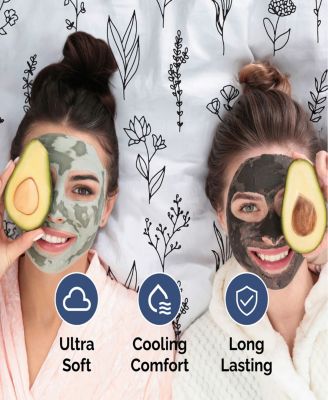 4 Piece Microfiber Floral Sheet Set - Queen