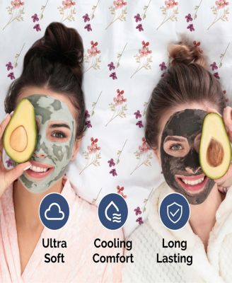 4 Piece Microfiber Floral Sheet Set - Queen