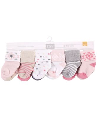 24Pk Terry Socks