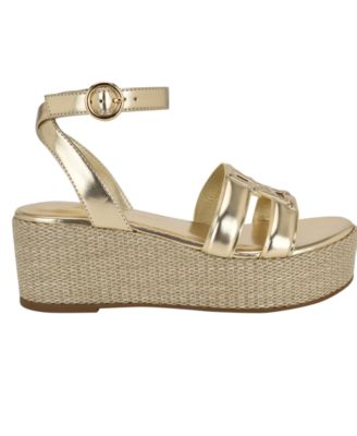 Women's Vastie Raffia Platform Wedge Sandals
