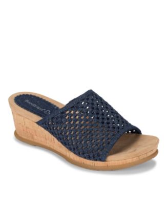 Women's Flossey Slide Wedge Sandals