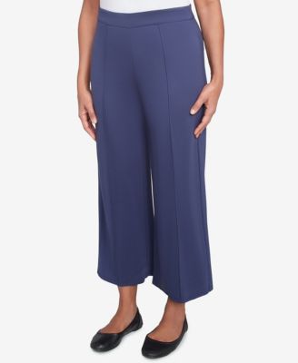 Women's Nantucket Pleated Wide Leg Ankle Pants