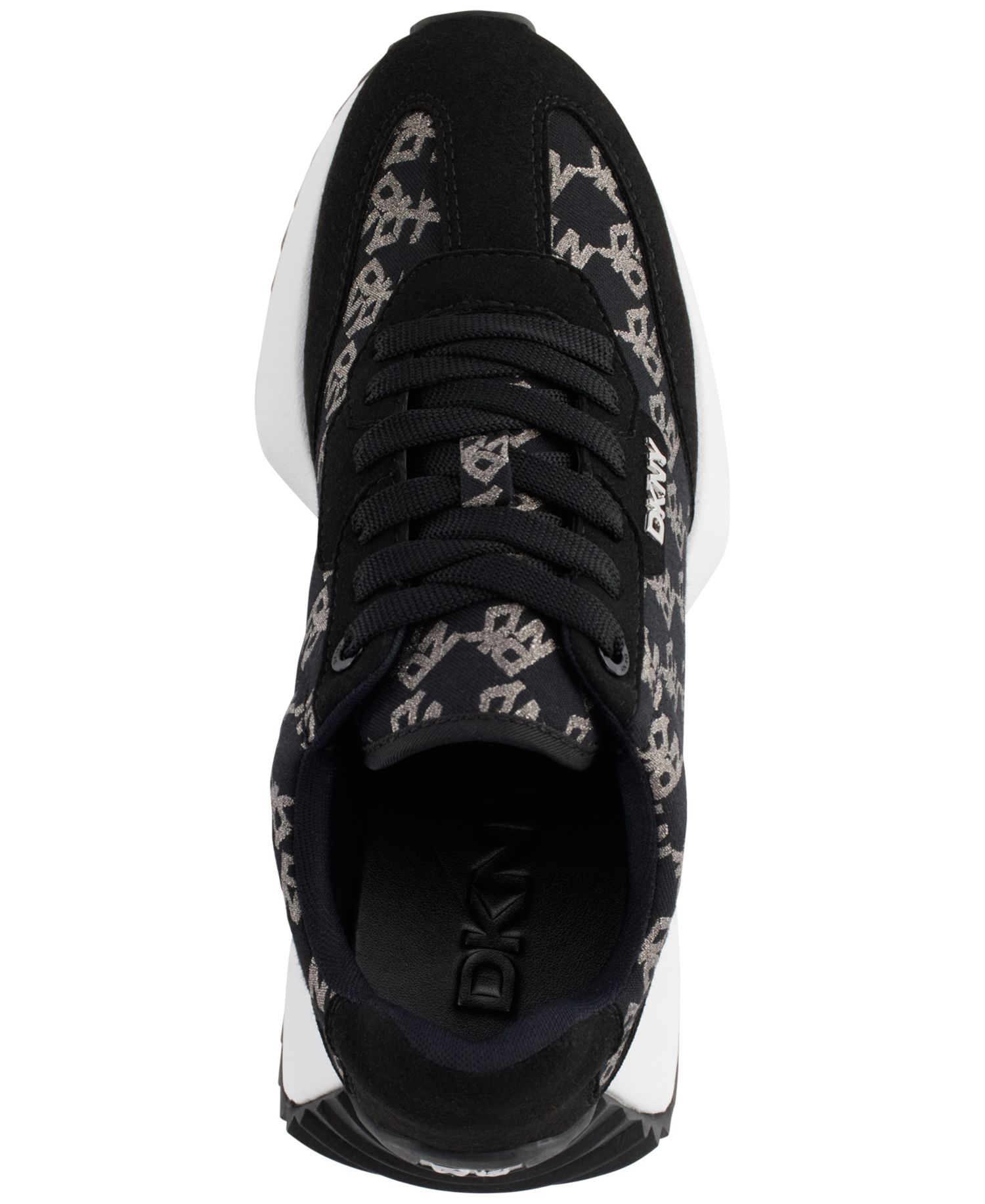 Women's Naples Checkered Lace-Up Sneakers