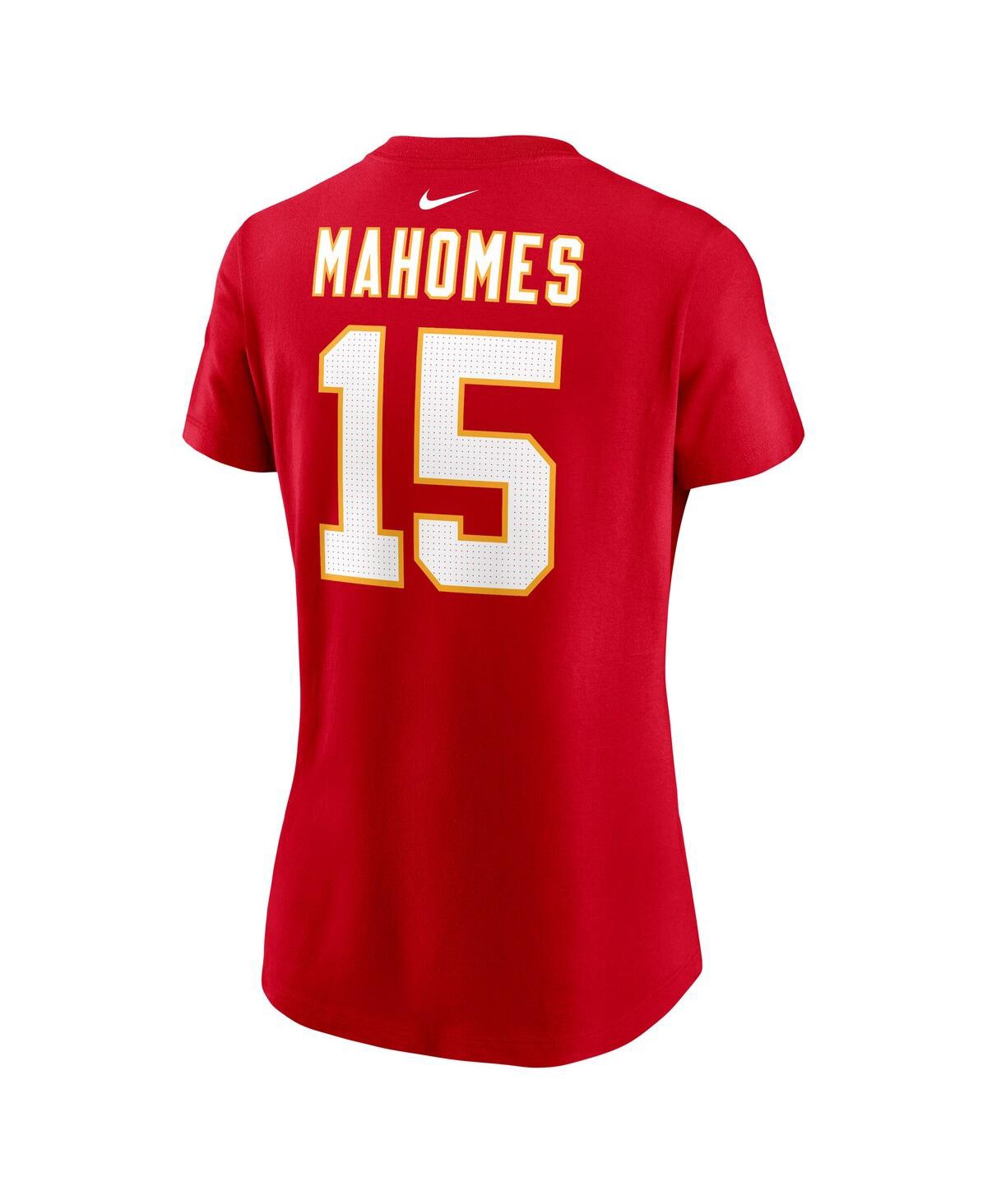 Nike Women's Patrick Mahomes Red Kansas City Chiefs Super Bowl Lix Name Number T-shirt In Red