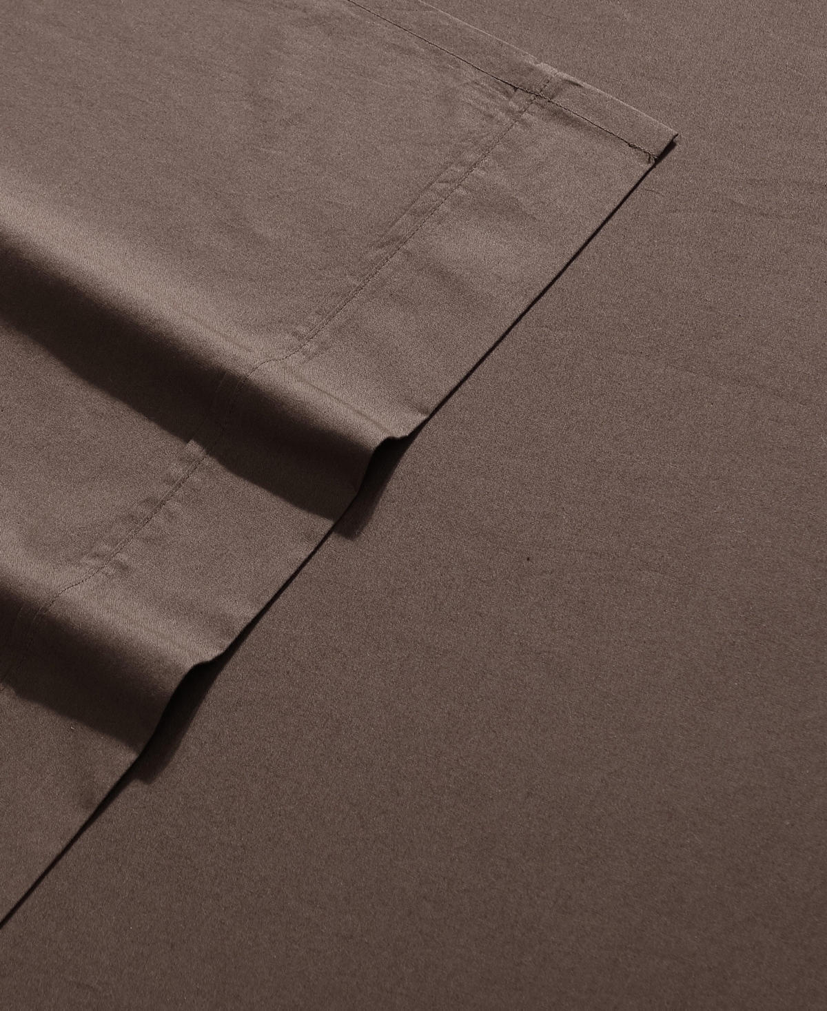 Calvin Klein Washed 200-thread Count Cotton 3-pc. Sheet Set, Twin In Earth