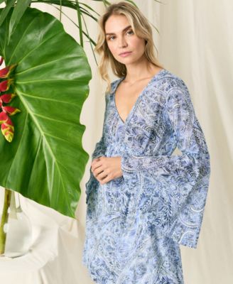 Women's Cotton Printed Fit & Flare Dress