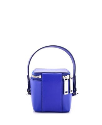Micro Top Handle Crossbody Bag Leather