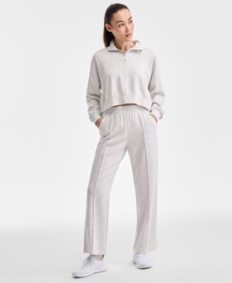 Women's Split-Leg Heather Sweatpants