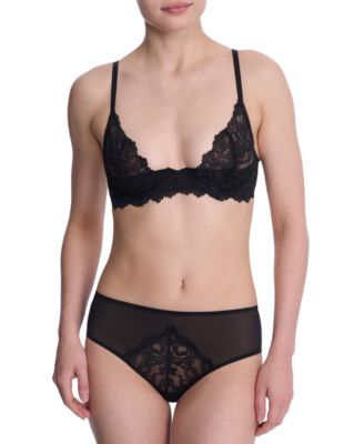 Women's Peony Unlined Lace Underwire Demi Bra, 724327