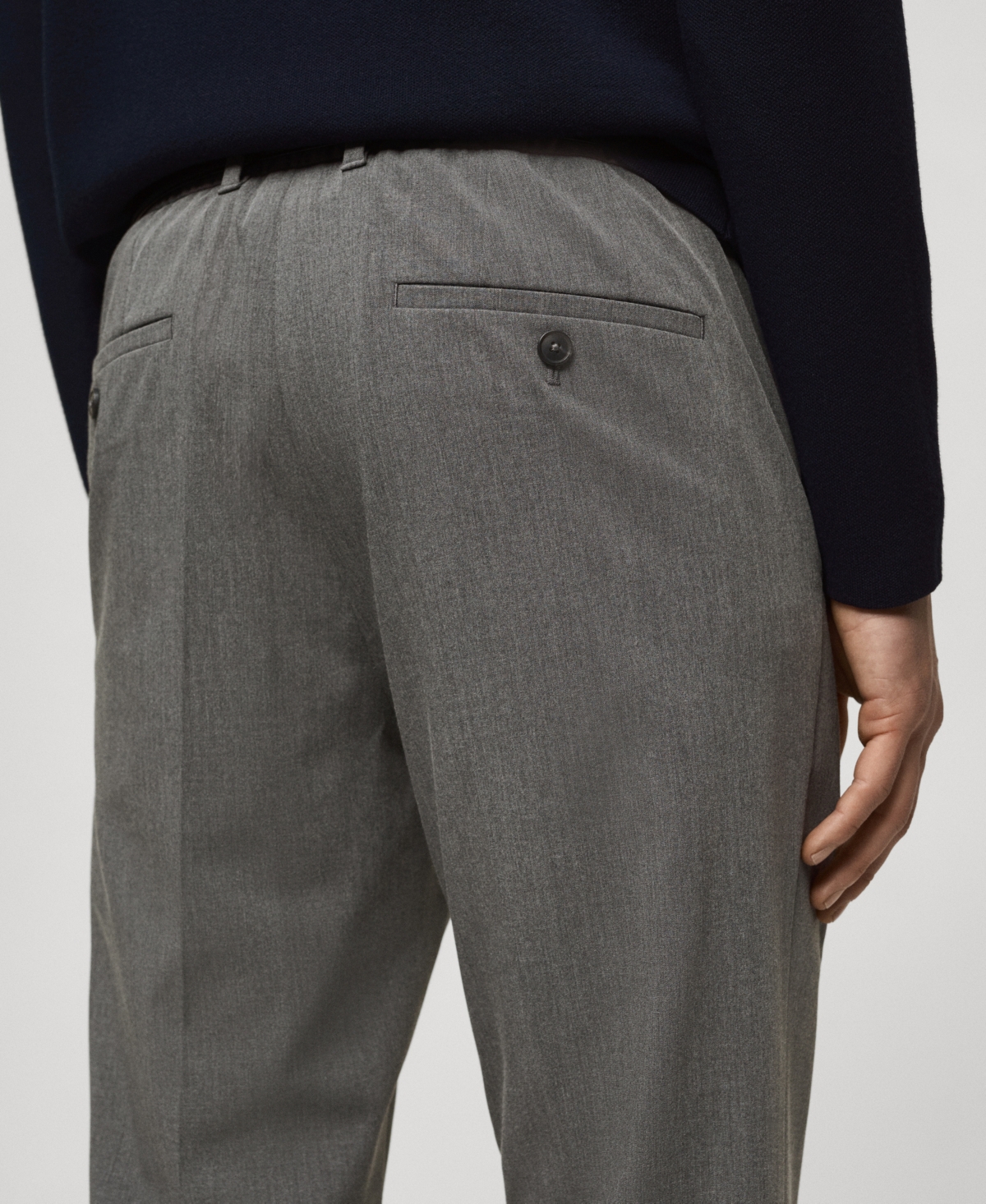 Mango Men's Slim-Fit Stretch Pants
