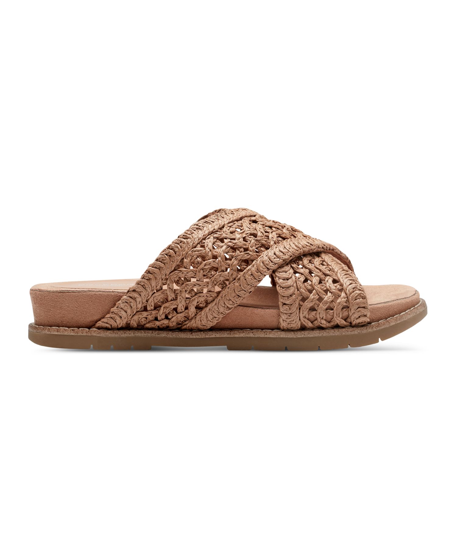 Women's Zora Woven Crisscross Flat Footbed Sandals