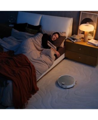 Saros 10 Robot Vacuum and Mop, 3.14 inches Ultra Thin Design, Auto Mop Detachment, 0% Hair Tangling, 22,000 Pa Suction Power and 10-in-1 Dock