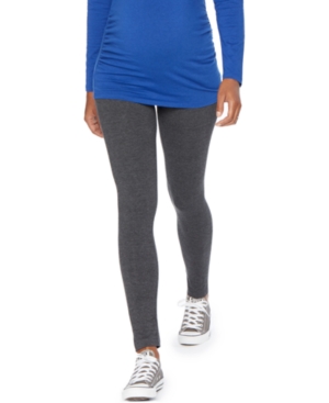 Motherhood Maternity Heathered Essential Leggings