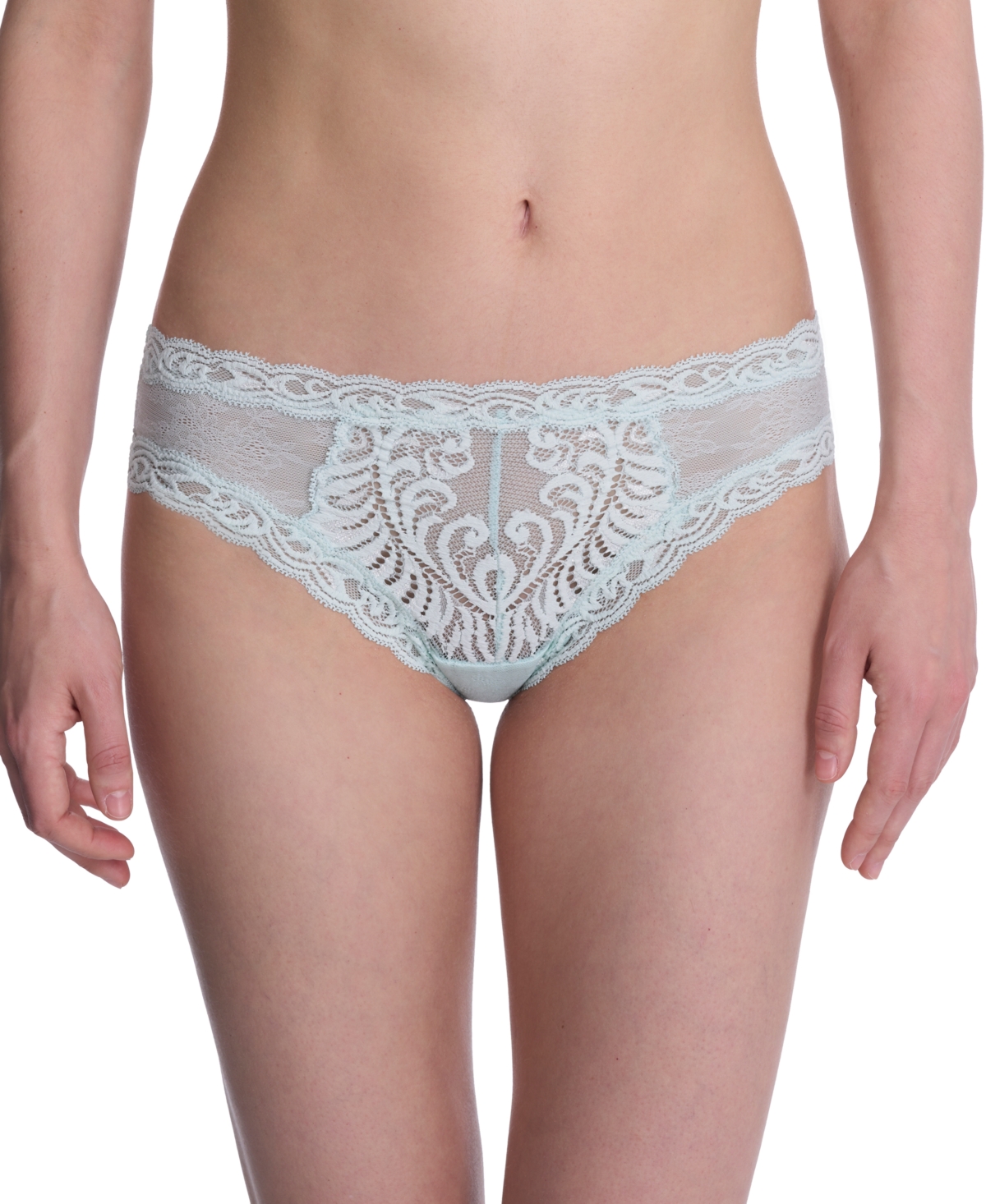 NATORI FEATHERS LOW-RISE SHEER HIPSTER UNDERWEAR LINGERIE 753023 