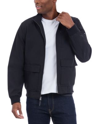 Michael Kors - Men's Solid-Color Stand-Collar Hipster Jacket