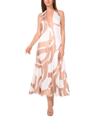 Parker - The Nia Abstract-Print Sleeveless Maxi Dress