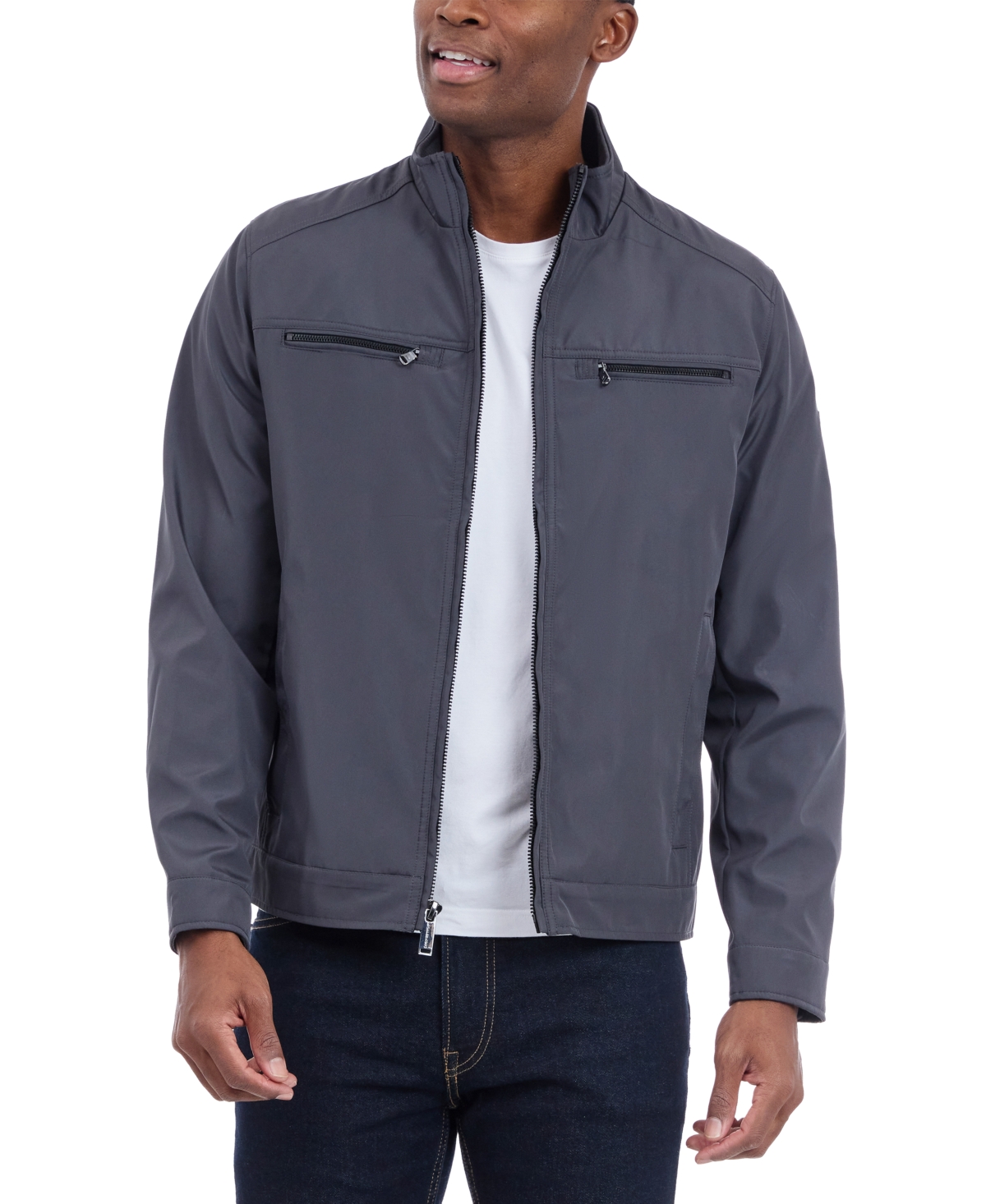 Michael Kors Men's Hipster Jacket In Charcoal