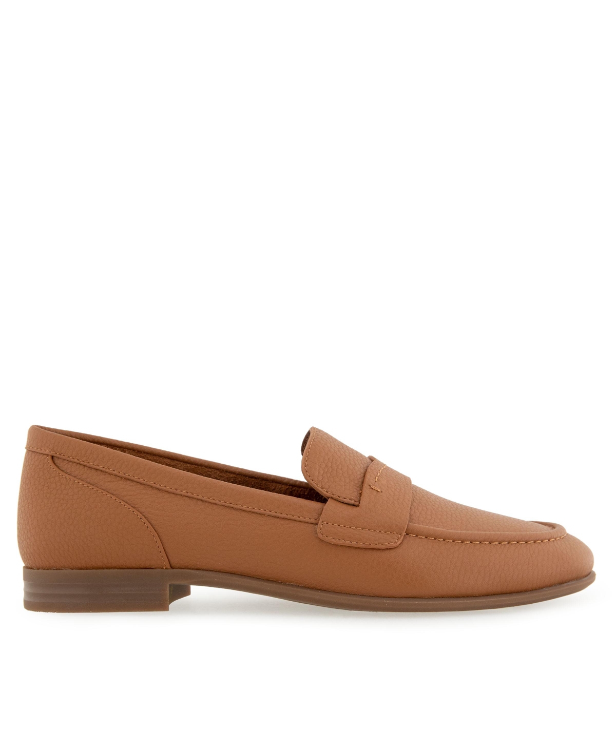 AEROSOLES WOMEN'S WINONA ALMOND TOE LOAFER FLATS 