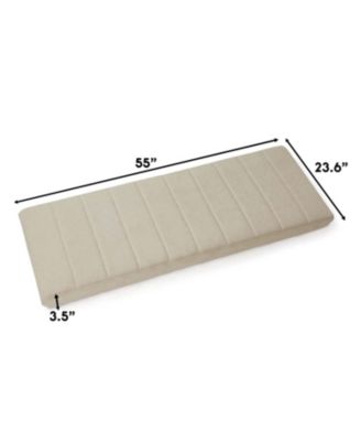 Wall Mounted Easy Assemble Channel Stitched Floating Headboard - 3D Soundproof - Peel & Stick - Queen