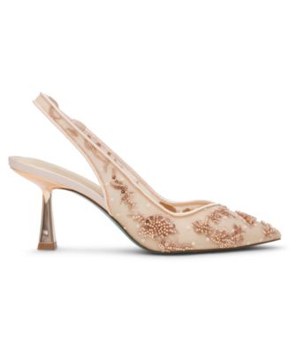 【Betsey Johnson】Nikki NIKKI IVORY Slingback Heels | Women's Heels – Betsey Johnson