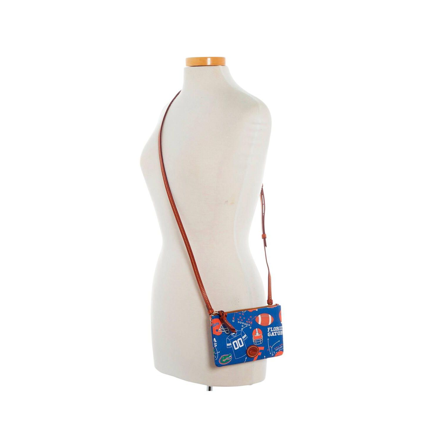 Женская сумка Dooney & Bourke Florida Gators Top Zip Crossbody Purse — фото 3