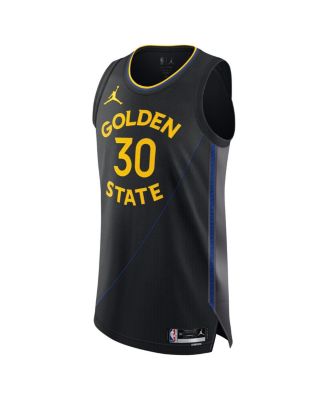 Men's Stephen Curry Black Golden State Warriors 2024/25 Authentic Jersey - Statement Edition