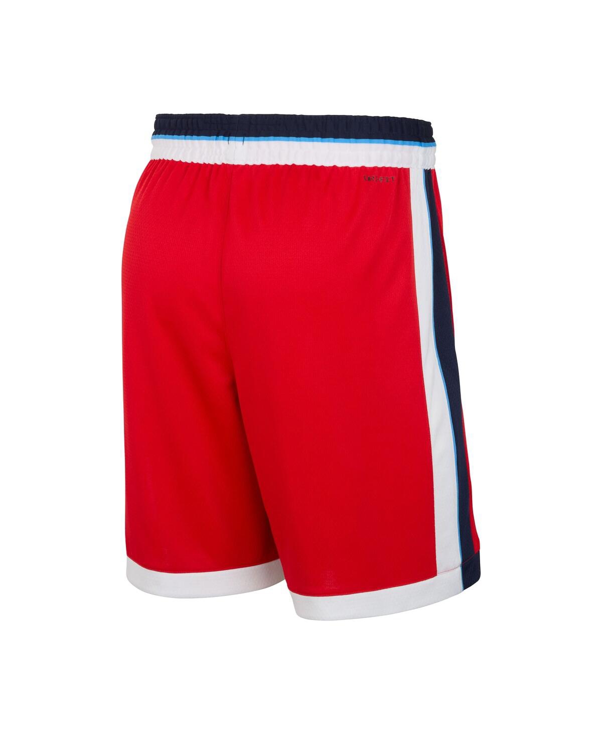 JORDAN MEN'S RED LA CLIPPERS 2024/25 STATEMENT EDITION SWINGMAN PERFORMANCE SHORTS 