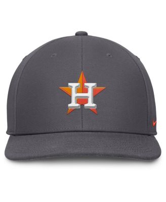 Men's Gray Houston Astros Pro Performance Snapback Hat