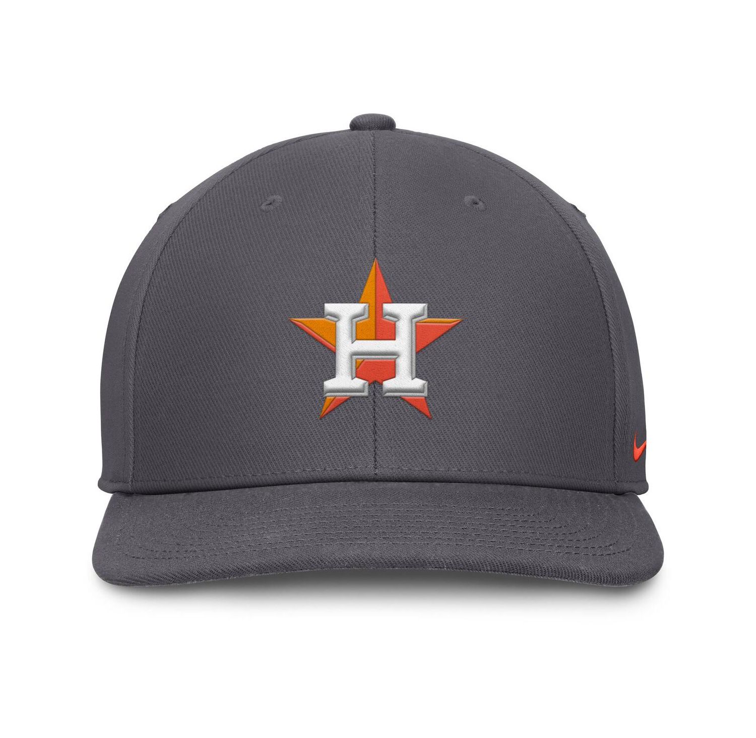 Men's Gray Houston Astros Pro Performance Snapback Hat