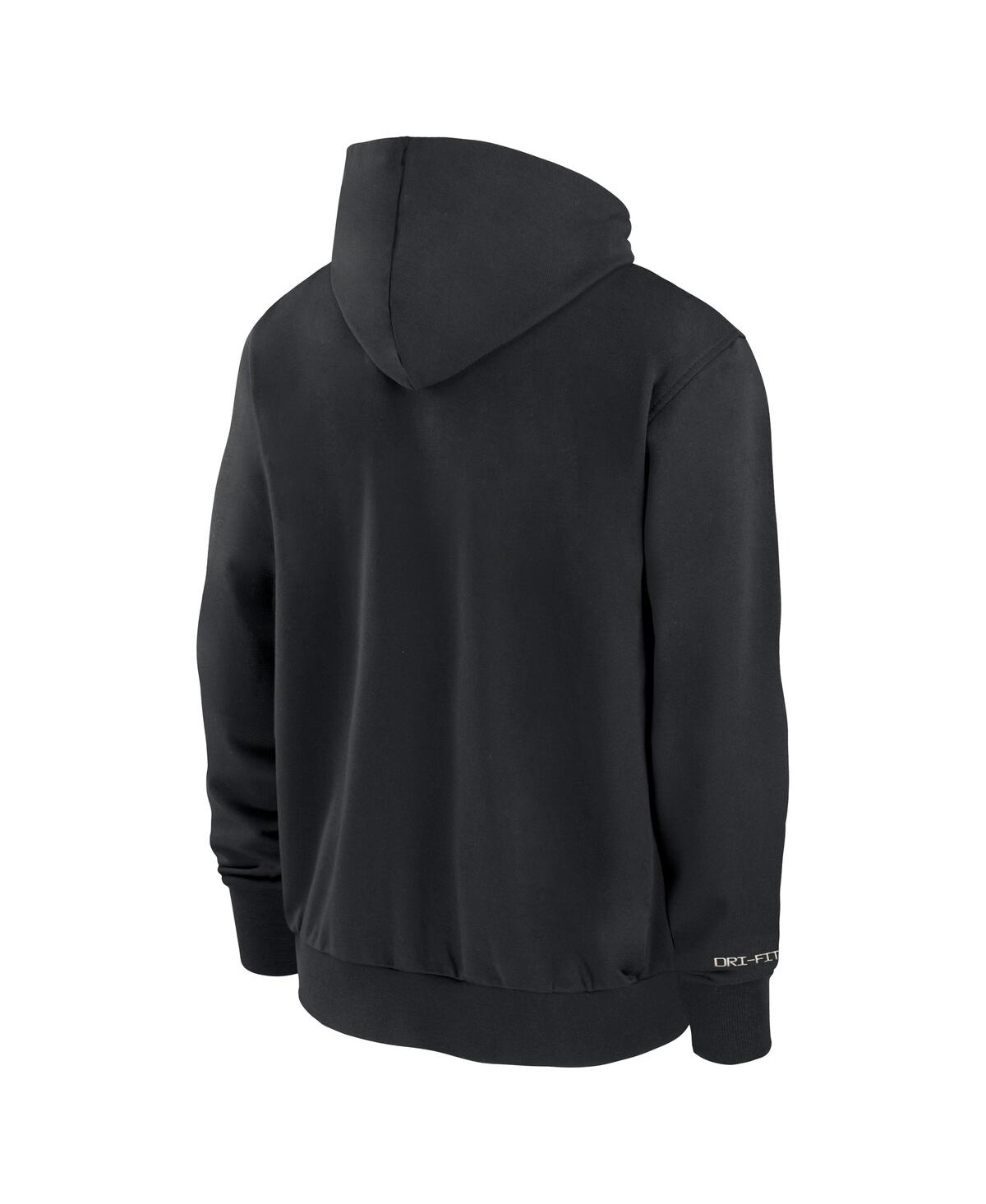 Nike Tennessee Volunteers On-court Basketball Menâs  Men's Dri-fit College Full-zip Hoodie In Black
