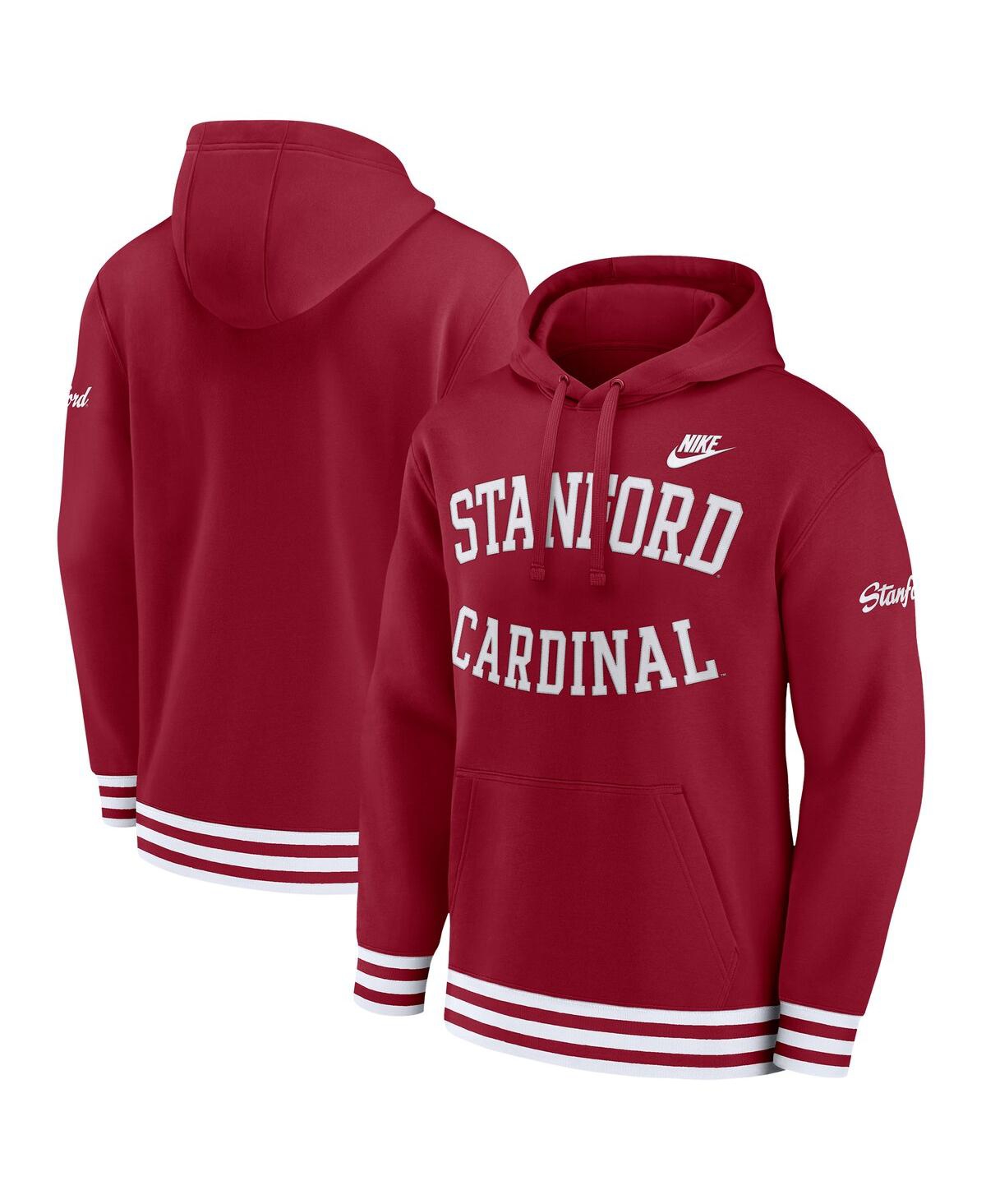Nike Stanford Cardinal Legacy Retro Menâs  Men's College Pullover Hoodie In Red