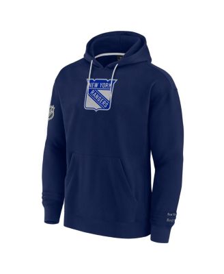 Men's Blue New York Rangers Elements Pace Pullover Hoodie