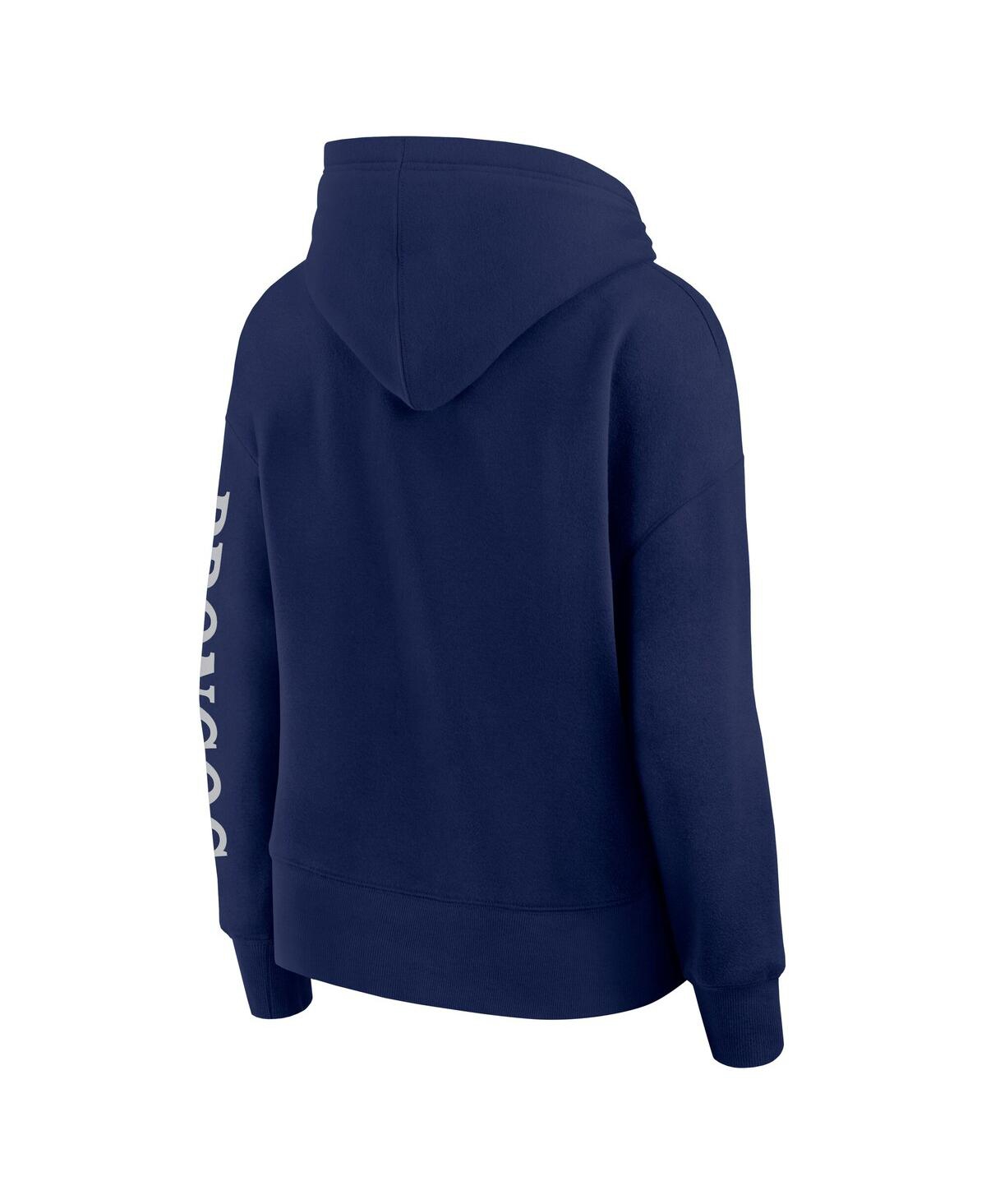 Fanatics Women's Navy Denver Broncos Elements Next Pullover Hoodie In Navy