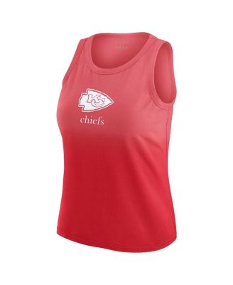 x Gracie Hunt Women's Red Kansas City Chiefs Ombre Tank Top