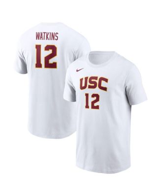 Nike - Men's and Women's  JuJu Watkins White USC Trojans Player Name Number T-Shirt