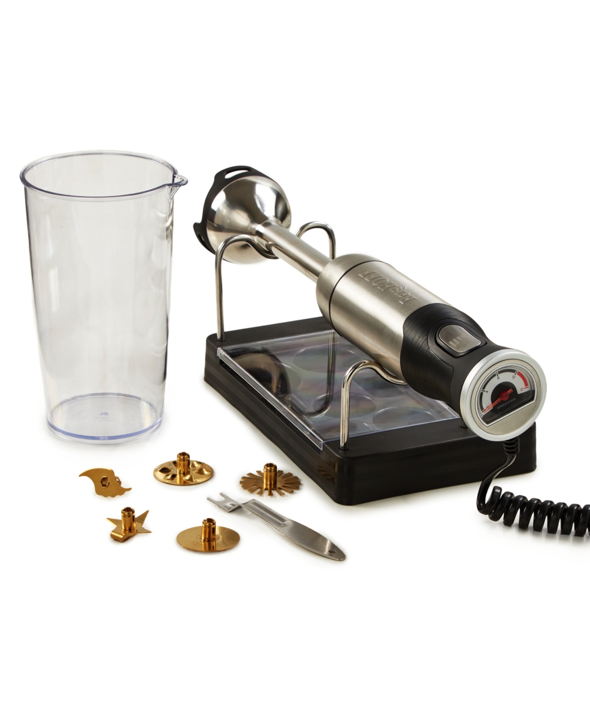 Berghoff X5 Pro Handheld Food Processor 10-piece Set In Black