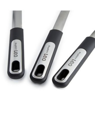 Leo Graphite 3-Pc. Stainless Steel Utensil Set