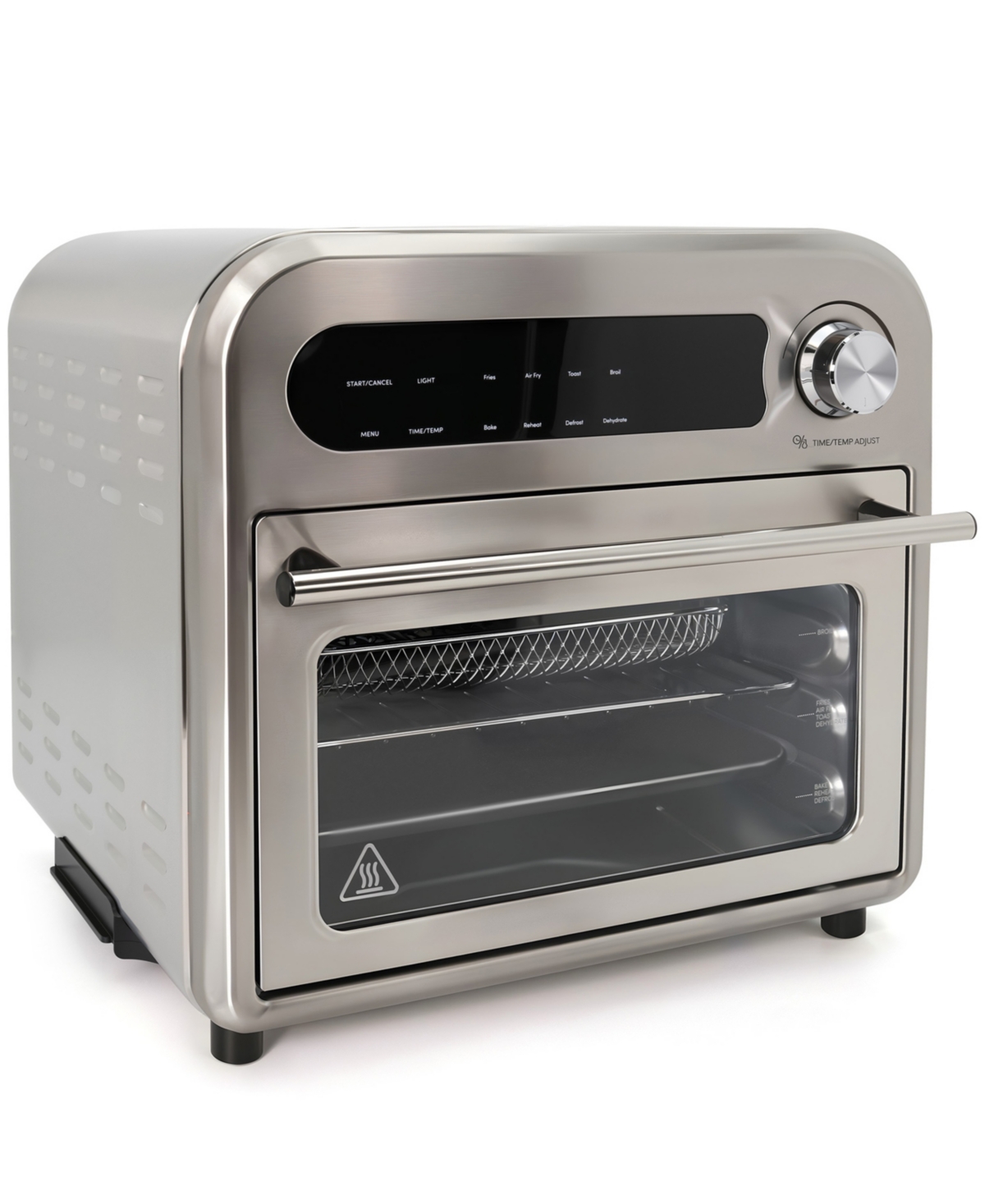 Elite Cuisine Infinite-use Air Fryer Oven In Stainless Steel