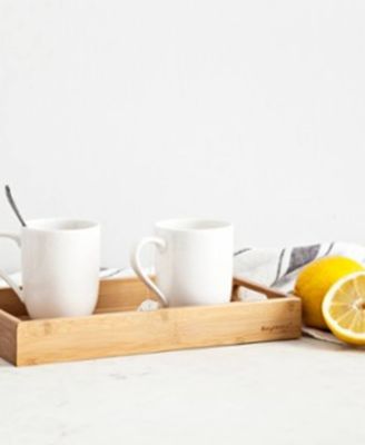 Bamboo 2-Pc. Serving Tray Set