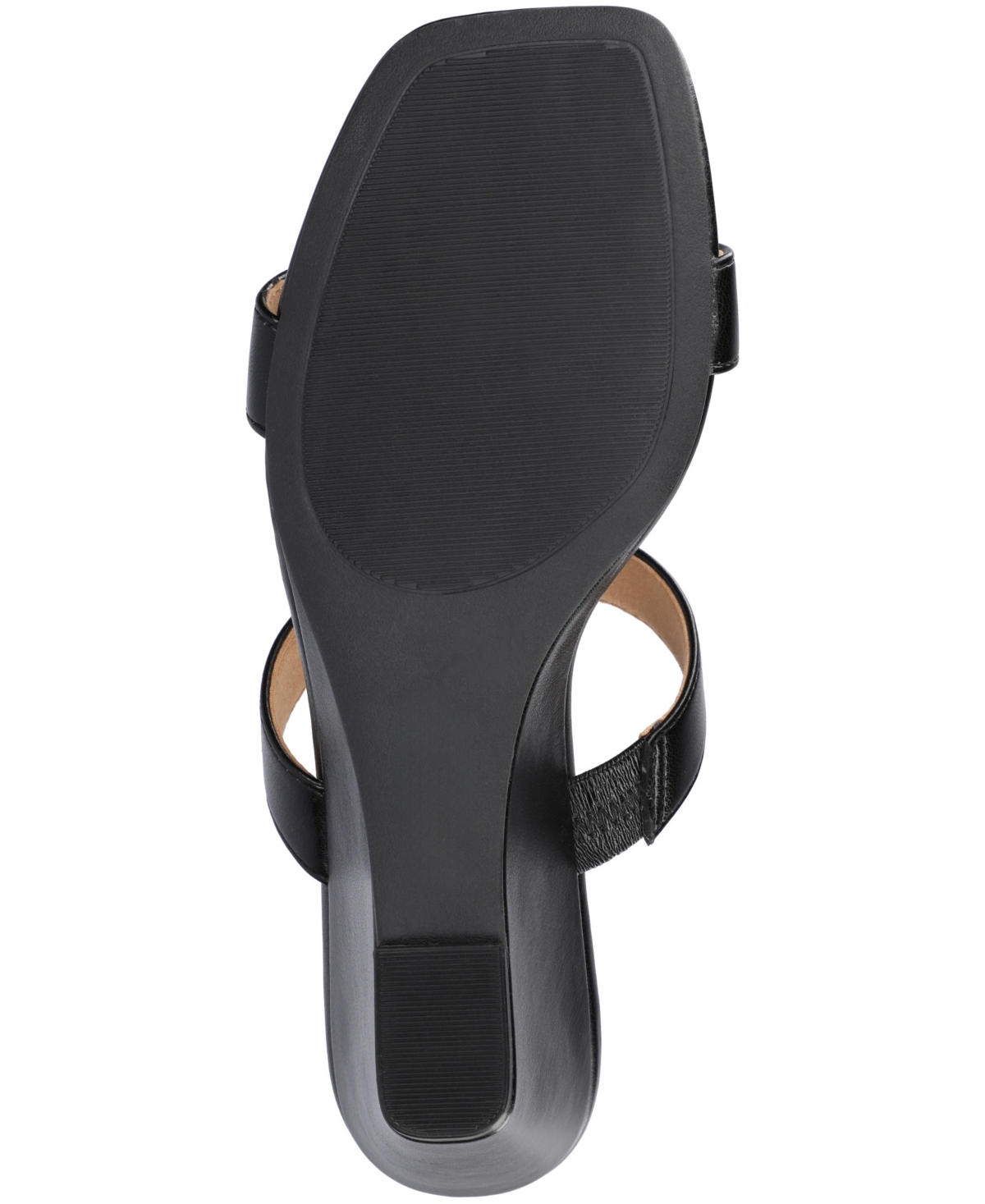 Shop Journee Collection Women's Clodie T Strap Dress Wedge Sandals In Black