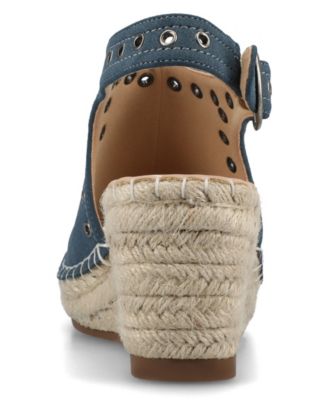 Women's Crisie Peep Toe Espadrille Wedge Sandals
