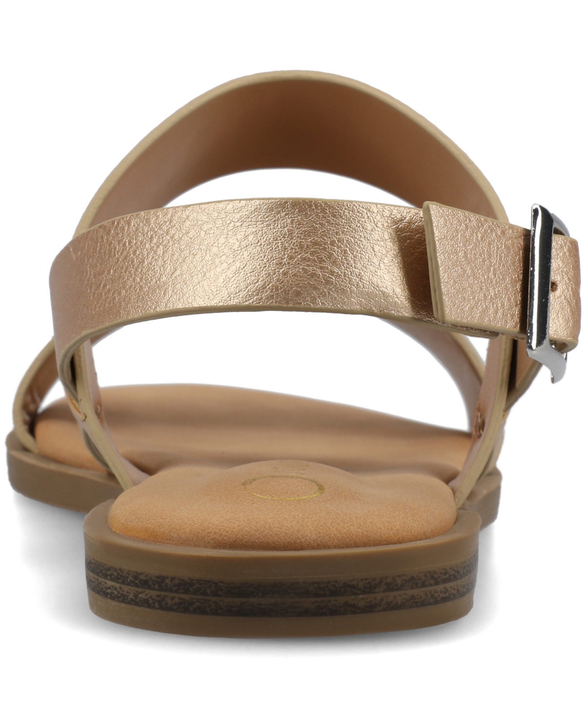 Journee Collection Lavine Slingback Sandal In Champagne