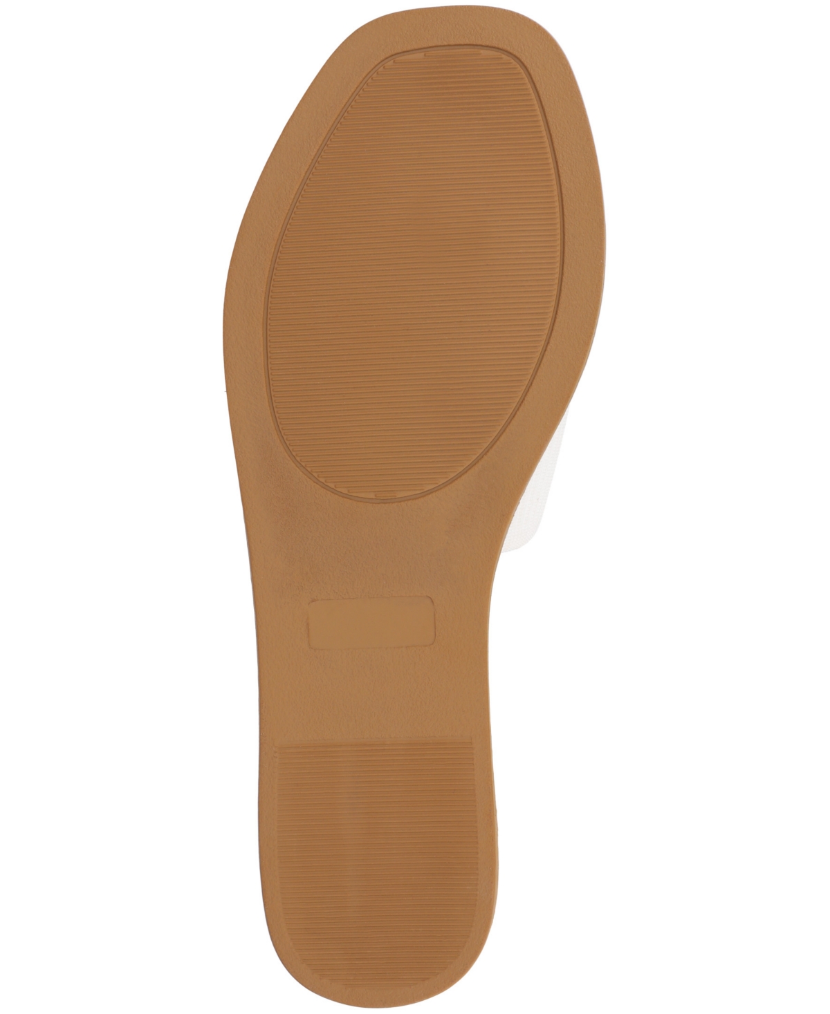 Journee Collection Women's Prisilla Single Band Slide Flat Sandals In White