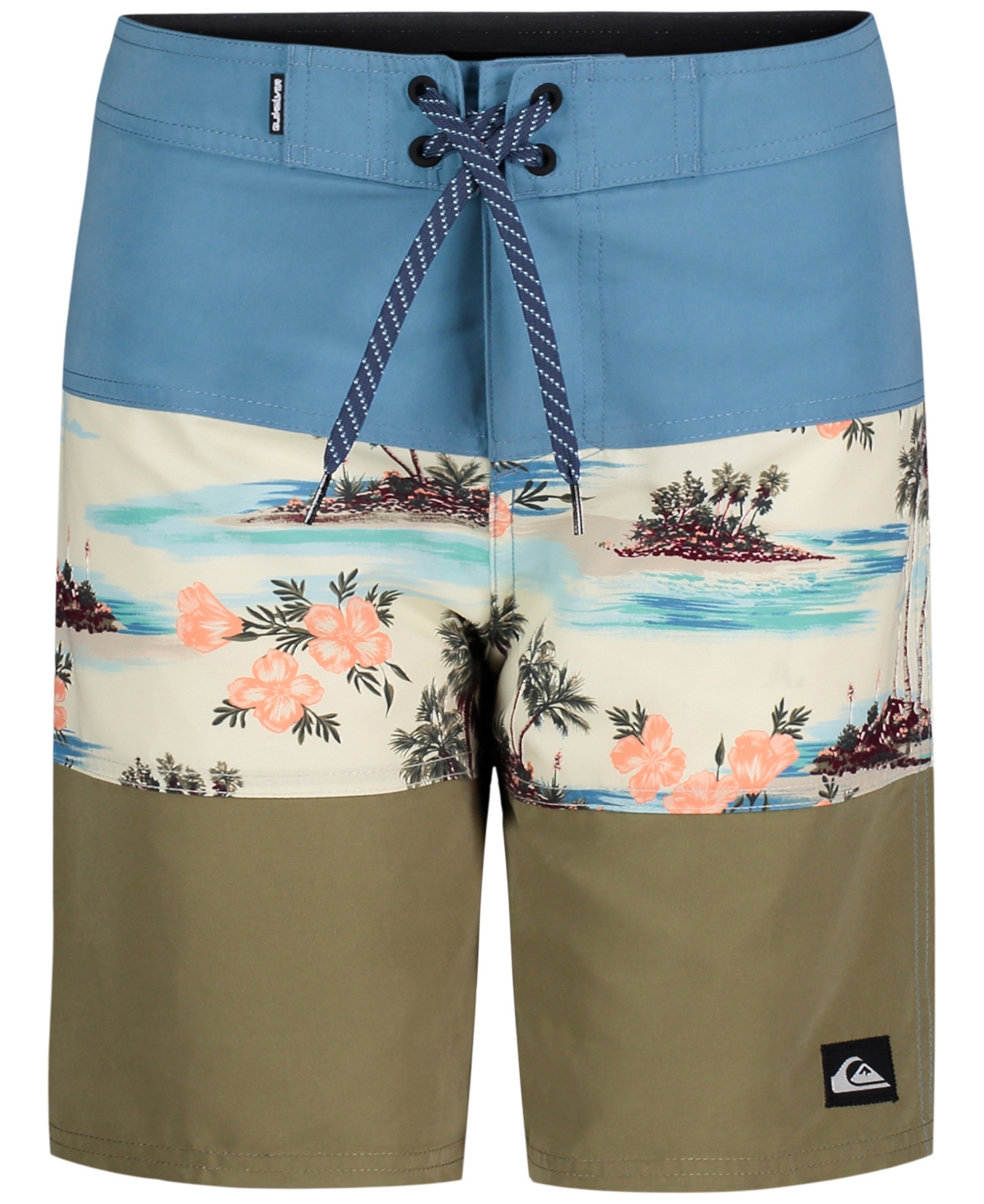 Shop Quiksilver Big Boys Everyday Panel Boardshorts In Niagara