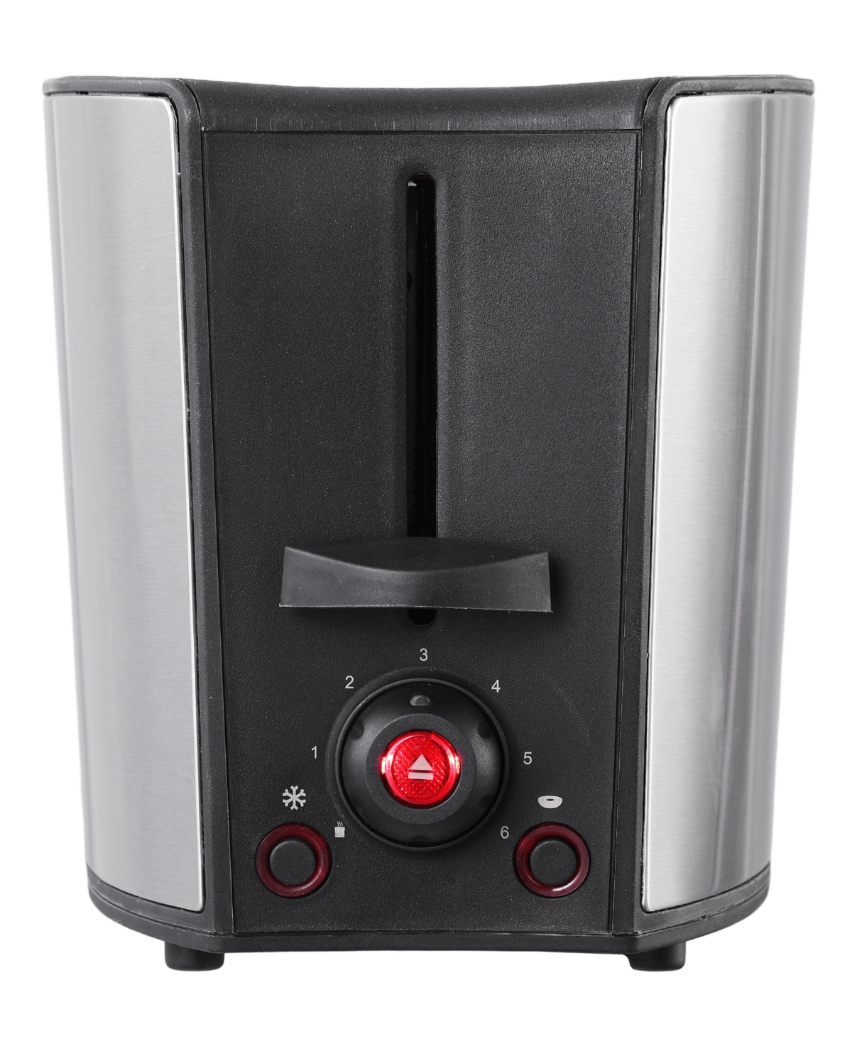 Elite Cuisine 2-slice Toaster With Bagel Function Ect2584 In Stainless Steel