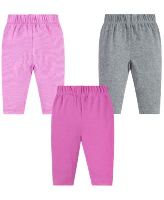 Baby Boys or Girls Essentials Pull-On Pants, Pack of 3