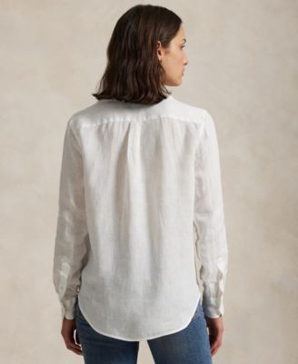 Women's Classic-Fit Linen Shirt