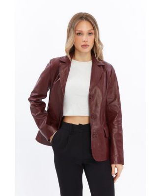 Women's Genuine Leather Jacket