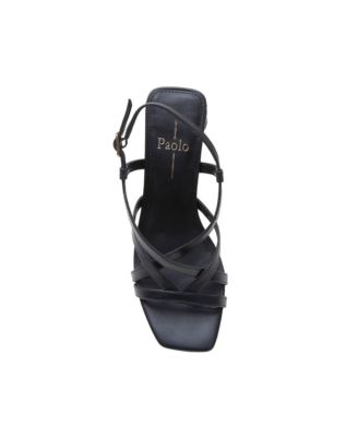 HAZEL | Raffia Block Heel Sandals